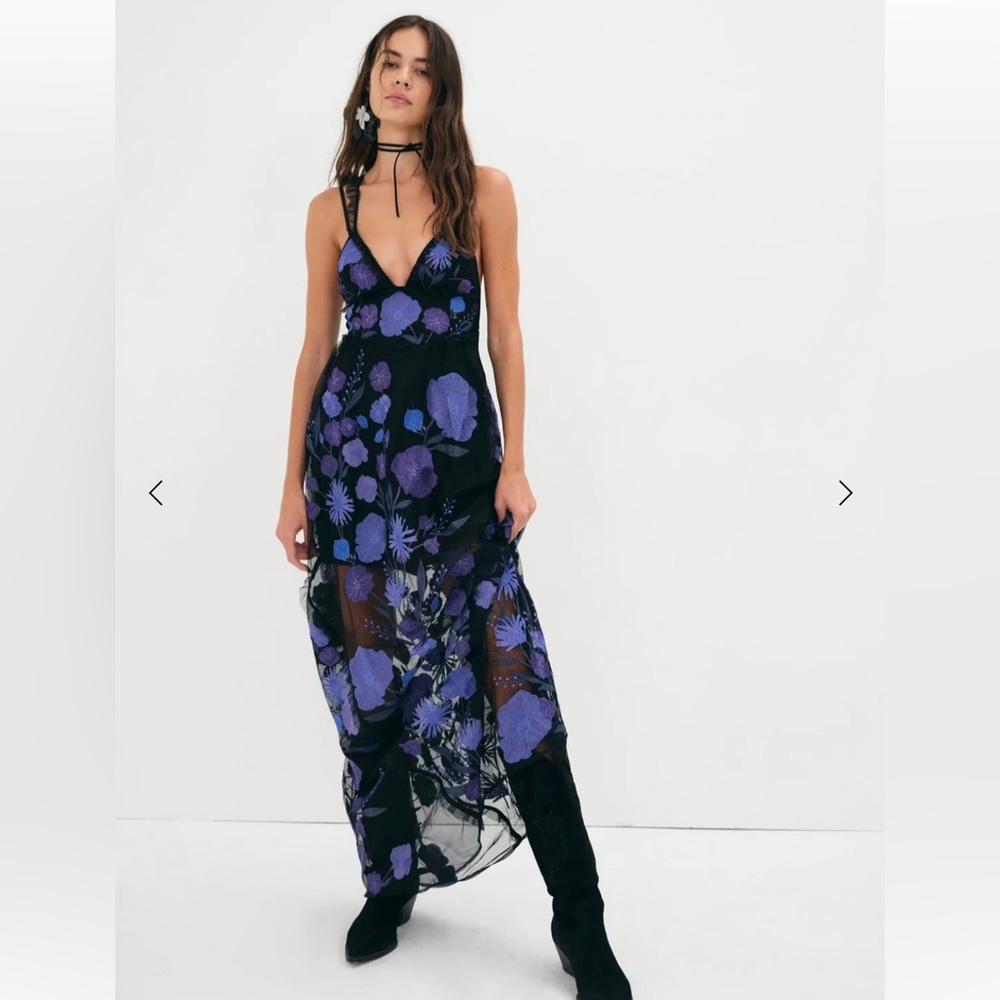 For Love & Lemons - Kaylee Maxi Dress - Picture 1 of 7